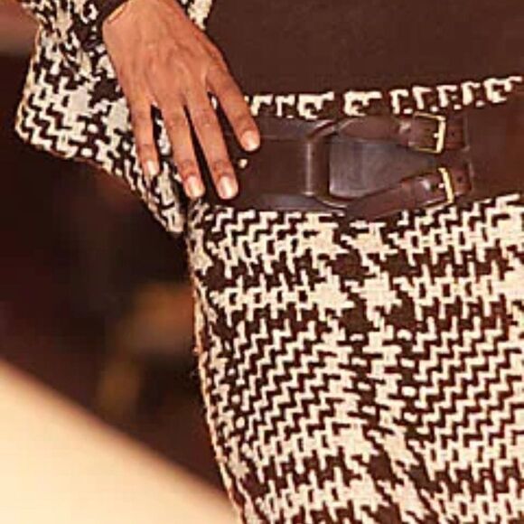Ralph Lauren Fall 2001 Tweed Hounds-tooth Skirt - Picture 4 of 16